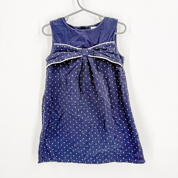 Gymboree Blue and White Sleeveless Sundress - Picture 1 of 3